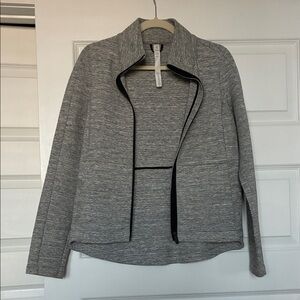 Lululemon Gray Zip-Up Jacket